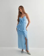 Vero Moda - Blå - Vmamina Singlet Ankel Dress Wvn Exp