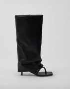 Nelly - Svart - Spring Thong Boot