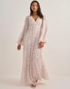 Nelly - Blommig - Maxi Frill Dress