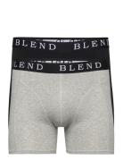 Bhned Underwear 2-Pack Boxerkalsonger Grey Blend