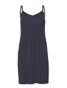 T6540, Nenasz Strap Dress Kort Klänning Navy Saint Tropez