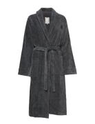 Hotel Velour Robe Morgonrock Grey Lexington Home