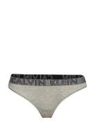 Thong Stringtrosa Underkläder Grey Calvin Klein