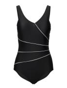 Swimsuit Daniella Classic Baddräkt Badkläder Black Wiki
