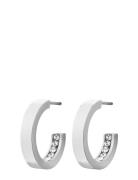 Monaco Earrings Mini Accessories Jewellery Earrings Hoops Silver Edbla...