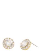 Lex St Ear G/Clear Accessories Jewellery Earrings Studs Gold SNÖ Of Sw...