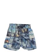 Kei 72 - Swim Shorts Aop Badshorts Multi/patterned Minymo