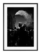 Democratic Gallery Poster Monochrome Middle Eastern Market Svart