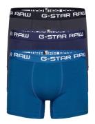 Classic Trunk Clr 3 Pack Boxerkalsonger Blue G-Star RAW