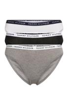 3P Bikini Trosa Brief Tanga Multi/patterned Tommy Hilfiger