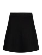 Octavia Knit Skirt Kort Kjol Black Second Female