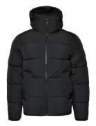 Crinkle Nylon Quilt Jacket Fodrad Jacka Black Calvin Klein