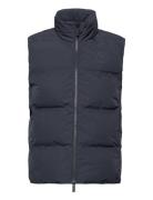 Puffer Vest - Grs/Vegan Väst Navy Knowledge Cotton Apparel