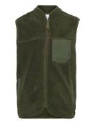 Kayson Teddy Vest Väst Khaki Green Kronstadt