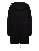 Maxi Anorak Parka Jacka Black R-Collection