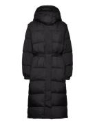 Caliste Mary Long Puffer Coat 2 In 1 Fodrad Rock Black IVY OAK