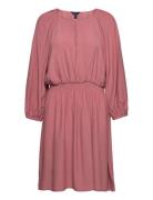 GANT D1. Boatneck Dress Rosa