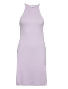 Strap Jersey Dress Kort Klänning Purple Filippa K