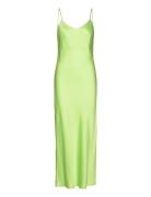 Slfregi Slip Ankle Dress B Maxiklänning Festklänning Green Selected Fe...