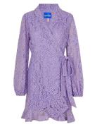 Lindacras Dress Kort Klänning Purple Cras