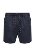 Onsted Life Short Swim Noos Badshorts Navy ONLY & SONS