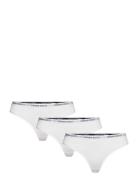 The Bamboo 3-Pack G-String Stringtrosa Underkläder White URBAN QUEST