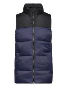 Jjetoby Bodywarmer Collar Sn Jnr Fodrad Väst Blue Jack & J S