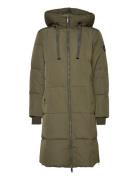 MOS MOSH Mmnova Square Down Coat Khaki Green