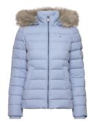 Tjw Basic Hooded Down Jacket Fodrad Jacka Blue Tommy Jeans