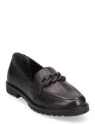 Women Slip-On Loafers Låga Skor Black Tamaris