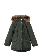 Nkfmarlin Parka Jacket Pb Fo Parka Jacka Khaki Green Name It