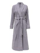 Svanen Terry Velour Robe Morgonrock Purple Høie Of Scandinavia