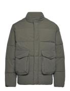 Down Jacket Fodrad Jacka Khaki Green Garment Project