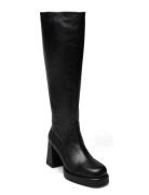 Laura Bellariva High Heel Boot With Platform Svart