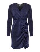 Onlaurora Ls Dress Wvn Kort Klänning Navy ONLY