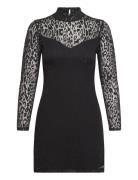 Hanna Antia Mini Dress Kort Klänning Black AllSaints