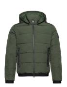 Outerwear Fodrad Jacka Khaki Green EA7