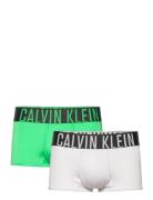 Low Rise Trunk 2Pk Boxerkalsonger Green Calvin Klein