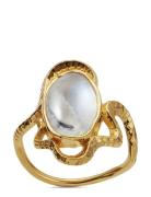 Siren Ring Ring Smycken Gold Maanesten