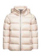 Girls Down Jacket Fodrad Jacka Cream Colmar