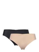 Brief Svea Brazilian Reg 2 Pac Trosa Brief Tanga Beige Lindex