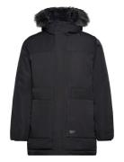 Hco. Guys Outerwear Parka Jacka Black Hollister