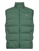 Tjm Light Down Vest Väst Green Tommy Jeans