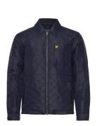 Quilted Overshirt Kviltad Jacka Navy Lyle & Scott