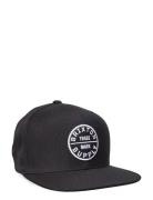 Oath Iii Snapback Accessories Headwear Caps Black Brixton