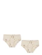 Evy Panties 2-Pack Night & Underwear Underwear Panties Beige That's Mi...