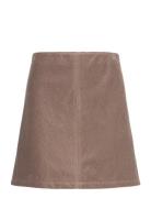 Srmeggy Skirt Kort Kjol Brown Soft Rebels