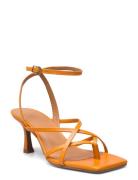 A2639 Sandal Med Klack Orange Billi Bi