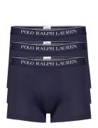 Stretch Cotton Trunk 3-Pack Boxerkalsonger Blue Polo Ralph Lauren Unde...