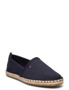 Basic Tommy Flat Espadrille Sandaletter Expadrilles Låga Blue Tommy Hi...